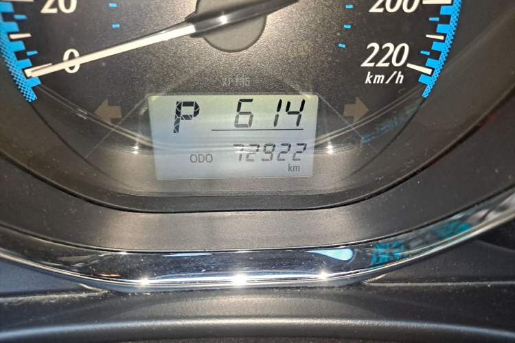 Used Toyota YARiS L Zhi Xiang 2019 1.5E CVT Dynamic Edition China VI compliant Odometer Close Up