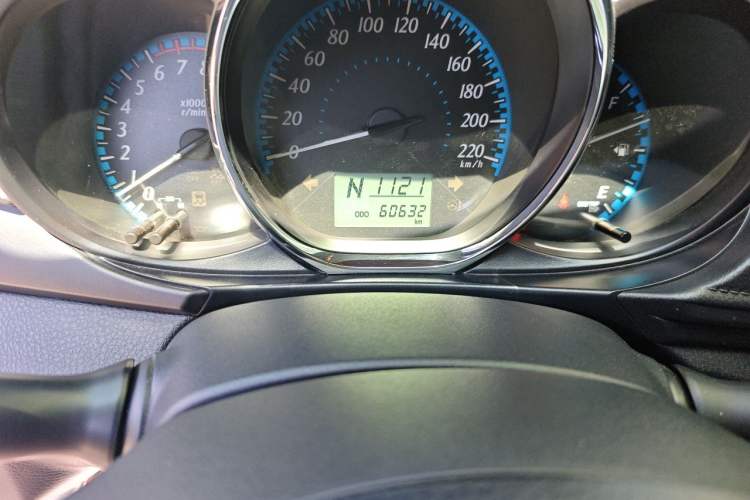 Used Toyota YARiS L Zhi Xiang 2019 1.5E CVT Dynamic Edition China VI compliant Odometer Close Up