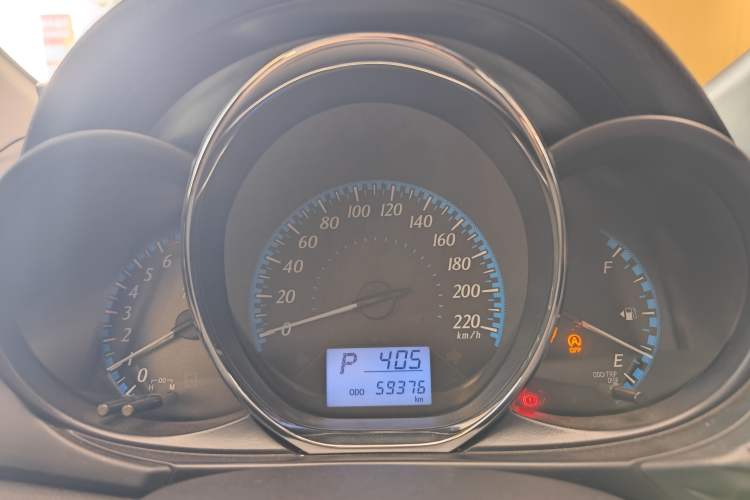 Used Toyota YARiS L Zhi Xiang 2019 1.5E CVT Dynamic Edition China VI compliant Odometer Close Up