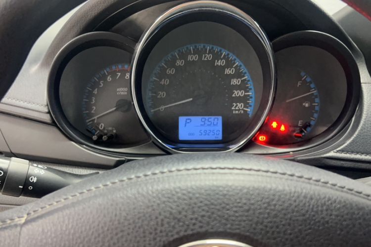 Used Toyota YARiS L Zhi Xiang 2019 1.5E CVT Dynamic Edition China VI compliant Odometer Close Up