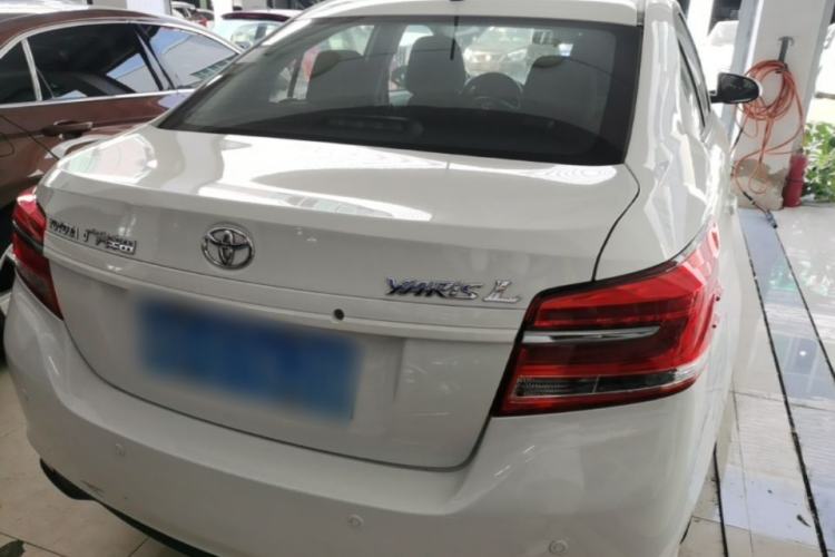 Used Toyota YARiS L Zhi Xiang 2019 1.5G CVT Xuan Dong Edition China VI standard Rear