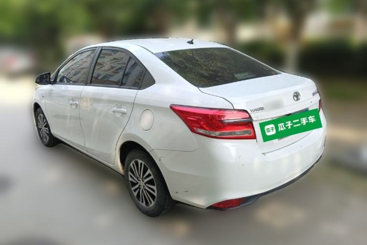 Used Toyota YARiS L Zhi Xiang 2019 1.5E CVT Dynamic Edition China VI compliant Rear Left 45 Deg
