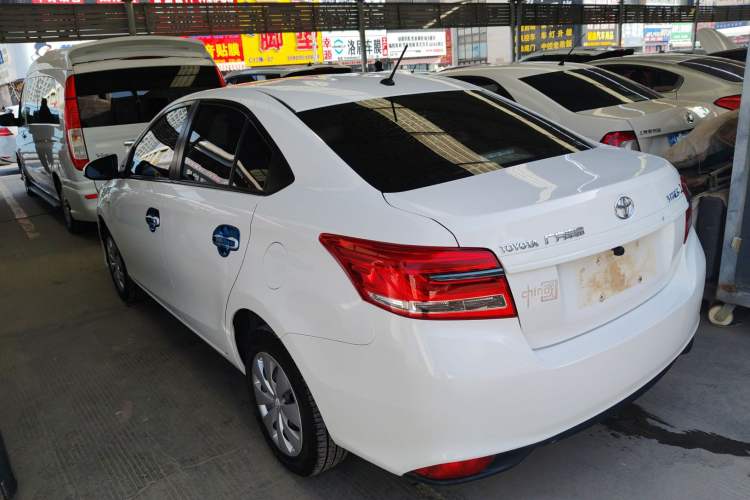 Used Toyota YARiS L Zhi Xiang 2019 1.5E CVT Dynamic Edition China VI compliant Rear Left 45 Deg