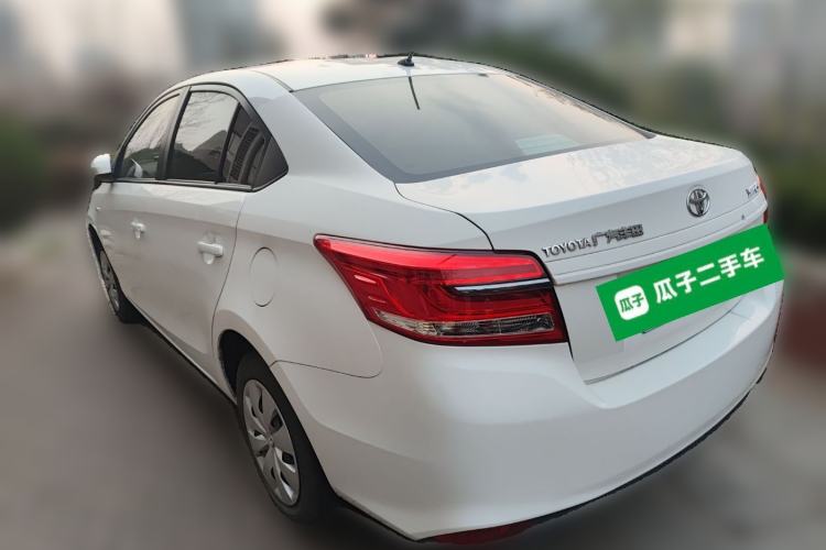 Used Toyota YARiS L Zhi Xiang 2019 1.5E CVT Dynamic Edition China VI compliant Rear Left 45 Deg
