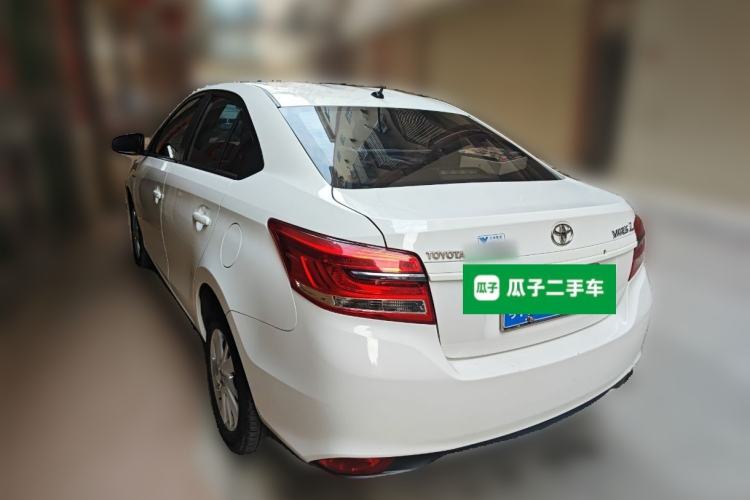Used Toyota YARiS L Zhi Xiang 2019 1.5E CVT Dynamic Edition China VI compliant Rear Left 45 Deg