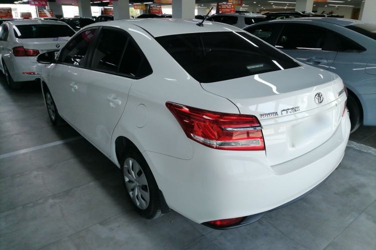 Used Toyota YARiS L Zhi Xiang 2019 1.5E CVT Dynamic Edition China VI compliant Rear Left 45 Deg