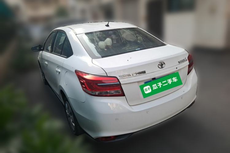 Used Toyota YARiS L Zhi Xiang 2019 1.5E CVT Dynamic Edition China VI compliant Rear Left 45 Deg