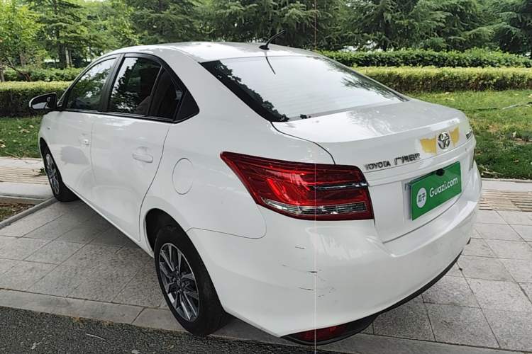 Used Toyota YARiS L Zhi Xiang 2019 1.5E CVT Dynamic Edition China VI compliant Rear Left 45 Deg