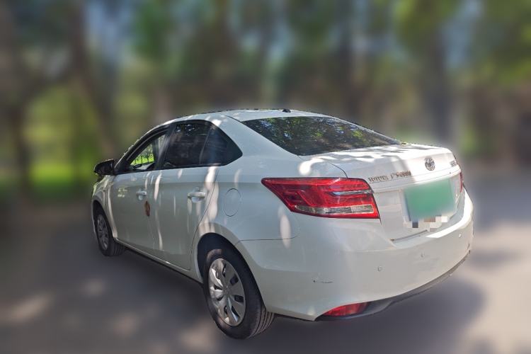 Used Toyota YARiS L Zhi Xiang 2019 1.5E CVT Dynamic Edition China VI compliant Rear Left 45 Deg