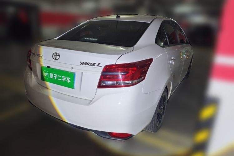 Used Toyota YARiS L Zhi Xiang 2019 1.5E CVT Dynamic Edition China VI compliant Rear Right 45 Deg
