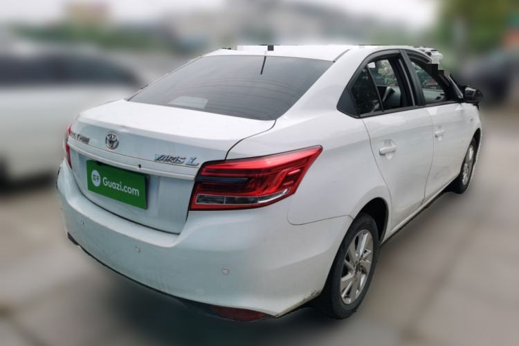 Used Toyota YARiS L Zhi Xiang 2019 1.5E CVT Dynamic Edition China VI compliant Rear Right 45 Deg