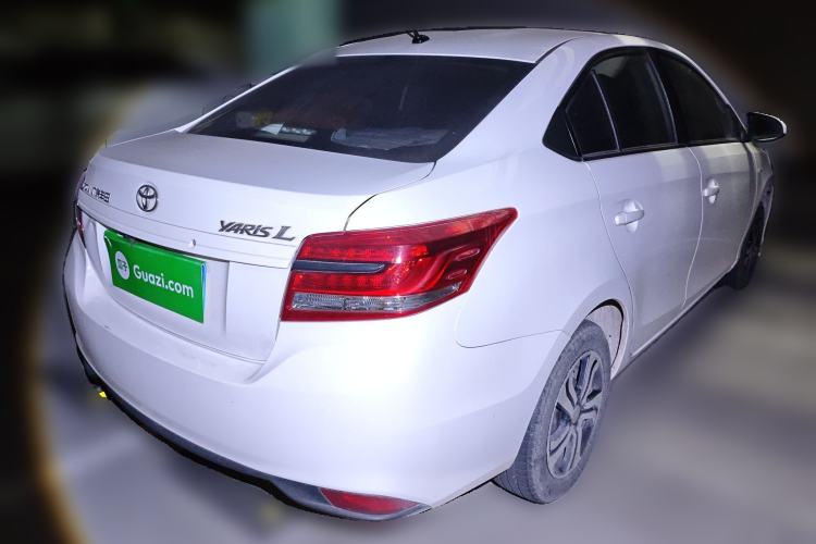 Used Toyota YARiS L Zhi Xiang 2019 1.5E CVT Dynamic Edition China VI compliant Rear Right 45 Deg