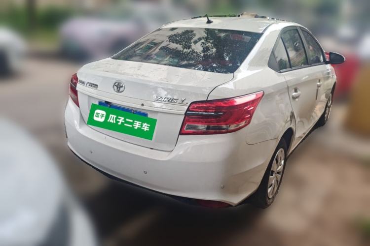 Used Toyota YARiS L Zhi Xiang 2019 1.5E CVT Dynamic Edition China VI compliant Rear Right 45 Deg