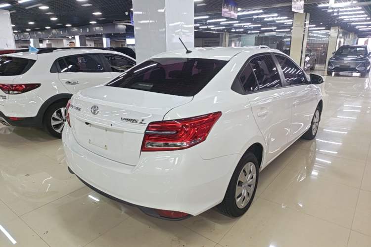 Used Toyota YARiS L Zhi Xiang 2019 1.5E CVT Dynamic Edition China VI compliant Rear Right 45 Deg