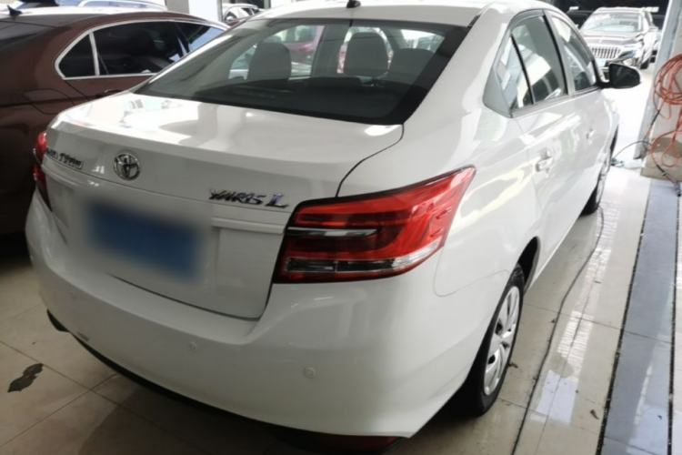 Used Toyota YARiS L Zhi Xiang 2019 1.5G CVT Xuan Dong Edition China VI standard Rear Right 45 Deg