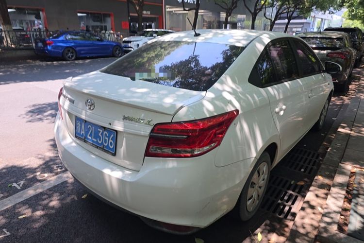 Used Toyota YARiS L Zhi Xiang 2019 1.5E CVT Dynamic Edition China VI compliant Rear Right 45 Deg