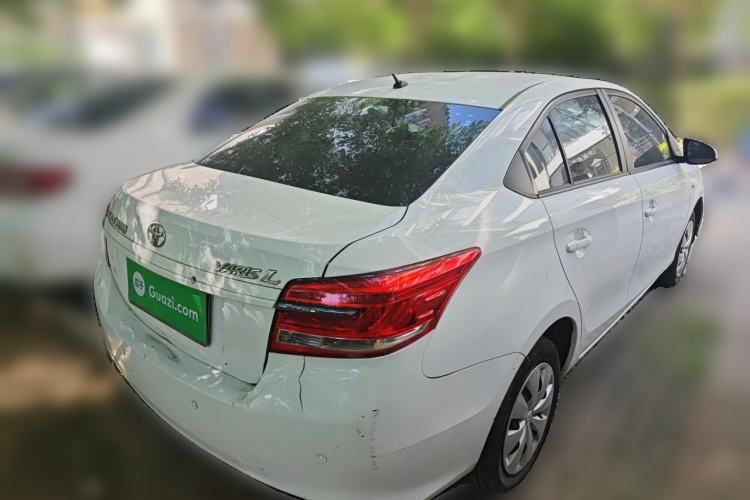 Used Toyota YARiS L Zhi Xiang 2019 1.5E CVT Dynamic Edition China VI compliant Rear Right 45 Deg
