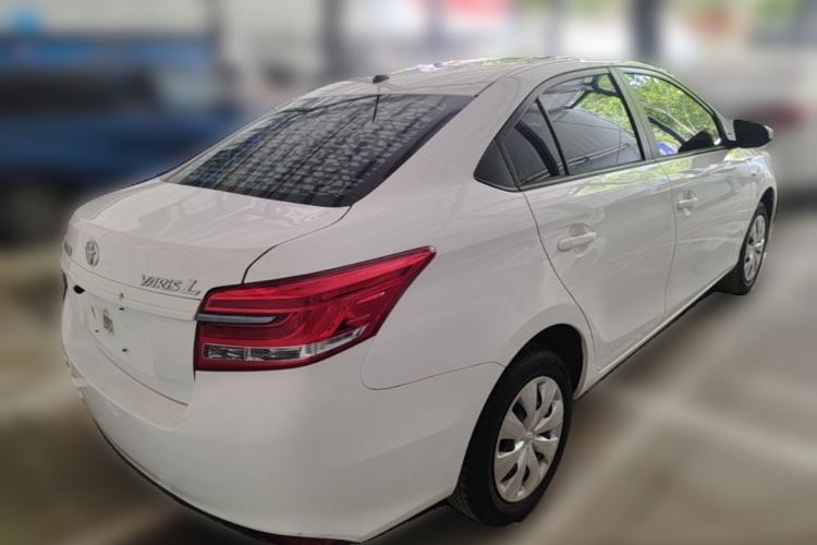 Used Toyota YARiS L Zhi Xiang 2019 1.5E CVT Dynamic Edition China VI compliant Rear Right 45 Deg