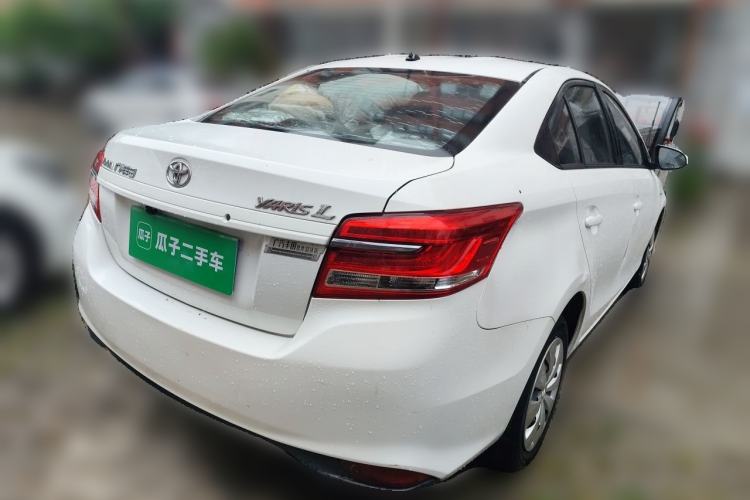 Used Toyota YARiS L Zhi Xiang 2019 1.5E CVT Dynamic Edition China VI compliant Rear Right 45 Deg