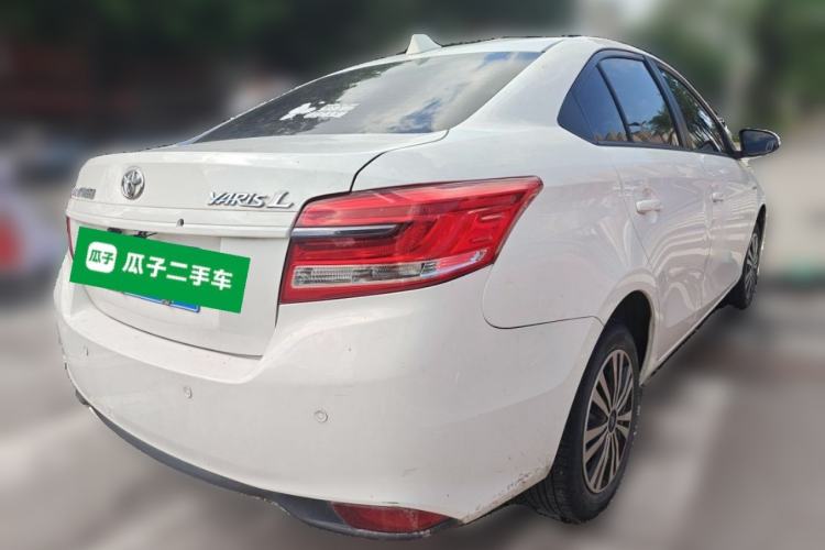 Used Toyota YARiS L Zhi Xiang 2019 1.5E CVT Dynamic Edition China VI compliant Rear Right 45 Deg