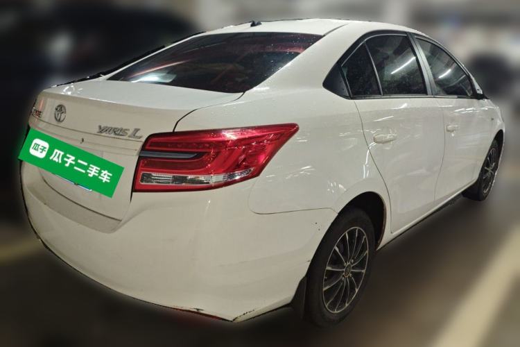 Used Toyota YARiS L Zhi Xiang 2019 1.5E CVT Dynamic Edition China VI compliant Rear Right 45 Deg