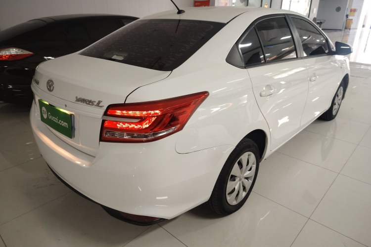 Used Toyota YARiS L Zhi Xiang 2019 1.5E CVT Dynamic Edition China VI compliant Rear Right 45 Deg
