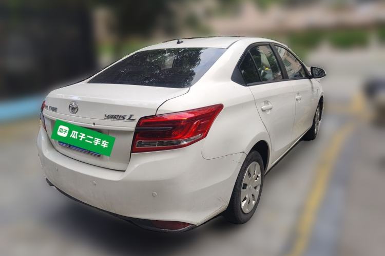 Used Toyota YARiS L Zhi Xiang 2019 1.5E CVT Dynamic Edition China VI compliant Rear Right 45 Deg