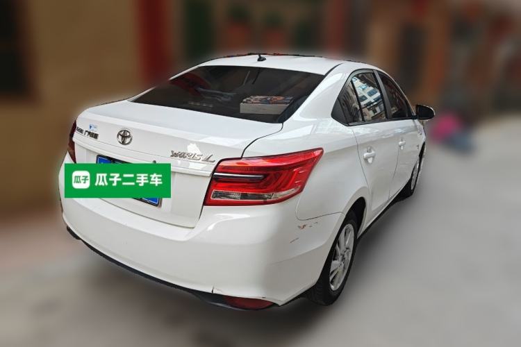 Used Toyota YARiS L Zhi Xiang 2019 1.5E CVT Dynamic Edition China VI compliant Rear Right 45 Deg