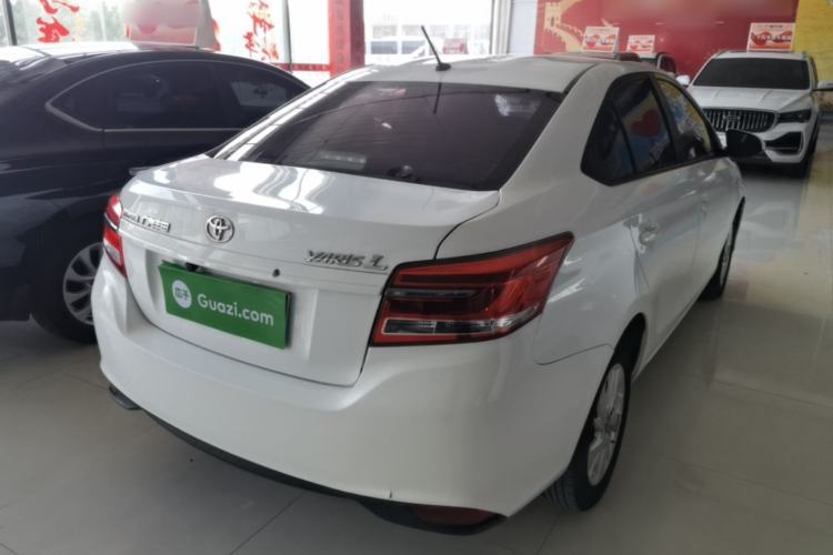 Used Toyota YARiS L Zhi Xiang 2019 1.5E CVT Dynamic Edition China VI compliant Rear Right 45 Deg