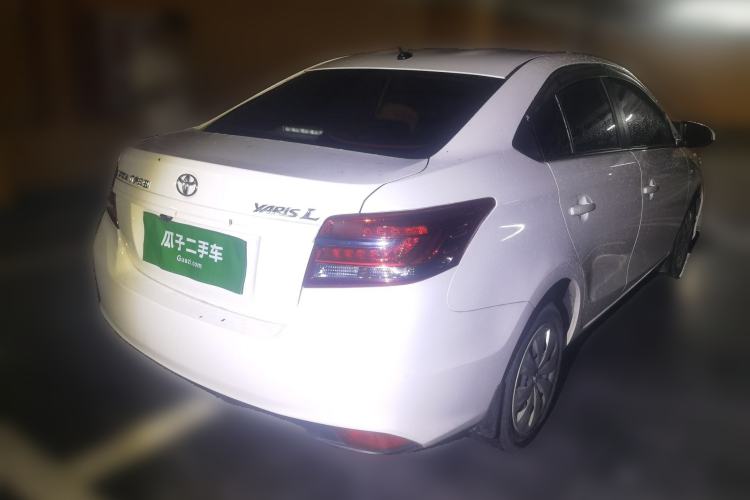 Used Toyota YARiS L Zhi Xiang 2019 1.5E CVT Dynamic Edition China VI compliant Rear Right 45 Deg