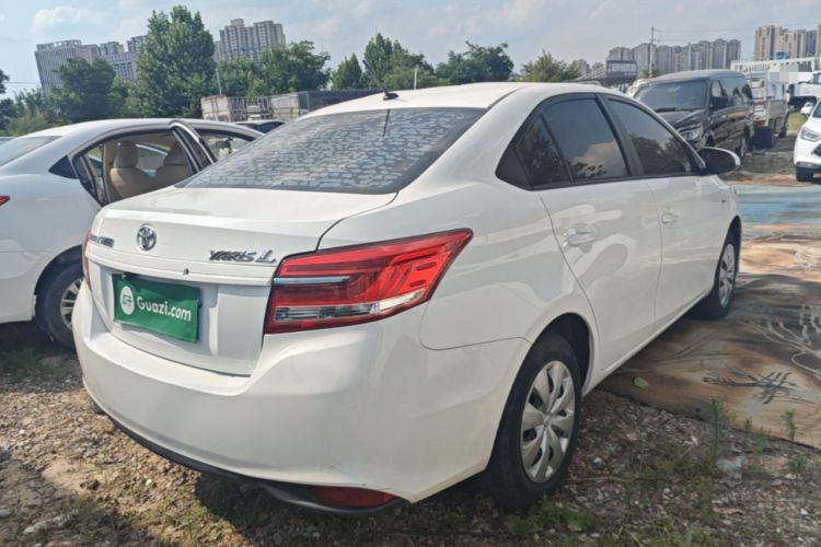 Used Toyota YARiS L Zhi Xiang 2019 1.5E CVT Dynamic Edition China VI compliant Rear Right 45 Deg