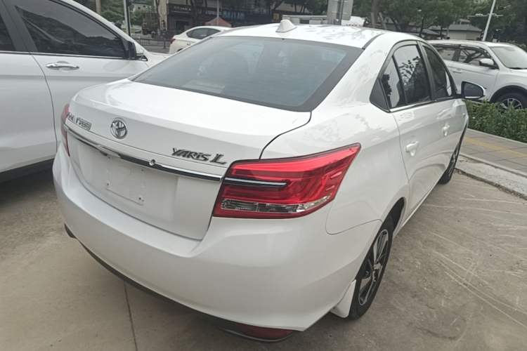 Used Toyota YARiS L Zhi Xiang 2019 1.5E CVT Dynamic Edition China VI compliant Rear Right 45 Deg