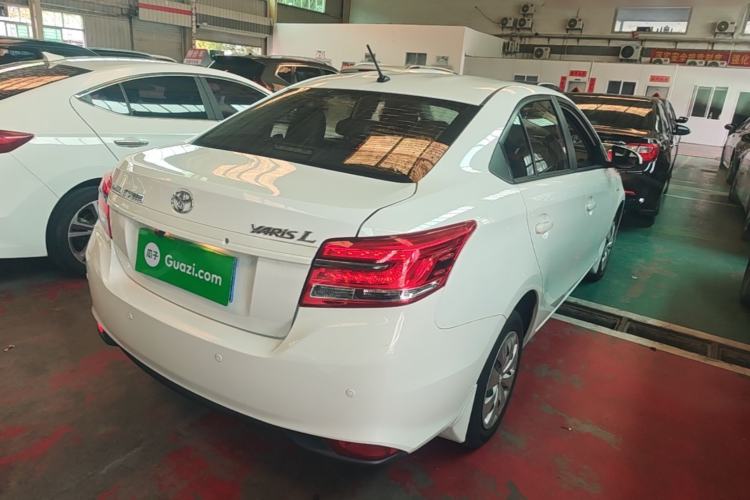 Used Toyota YARiS L Zhi Xiang 2019 1.5E CVT Dynamic Edition China VI compliant Rear Right 45 Deg