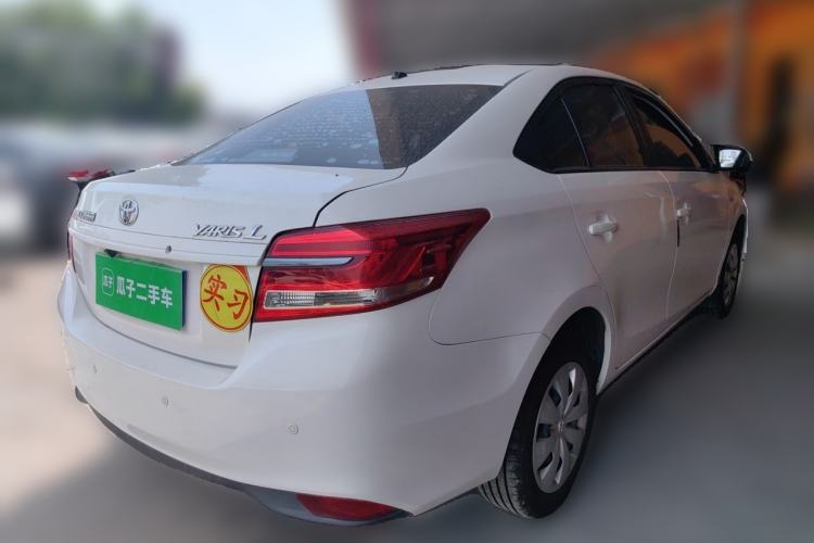 Used Toyota YARiS L Zhi Xiang 2019 1.5E CVT Dynamic Edition China VI compliant Rear Right 45 Deg