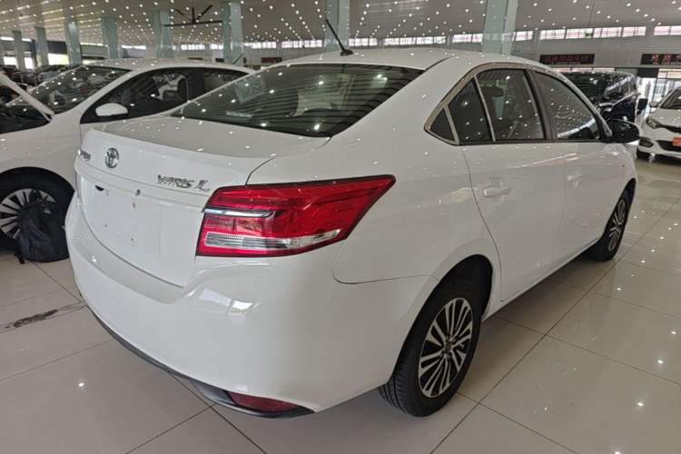 Used Toyota YARiS L Zhi Xiang 2019 1.5E CVT Dynamic Edition China VI compliant Rear Right 45 Deg