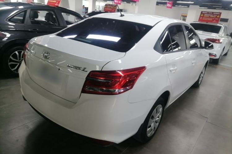 Used Toyota YARiS L Zhi Xiang 2019 1.5E CVT Dynamic Edition China VI compliant Rear Right 45 Deg