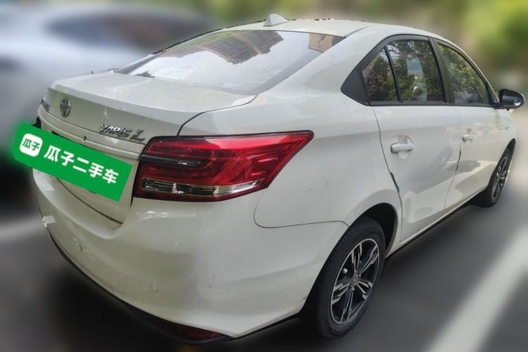 Used Toyota YARiS L Zhi Xiang 2019 1.5E CVT Dynamic Edition China VI compliant Rear Right 45 Deg