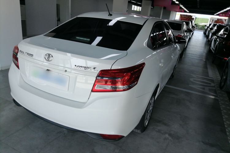 Used Toyota YARiS L Zhi Xiang 2019 1.5E CVT Dynamic Edition China VI compliant Rear Right 45 Deg