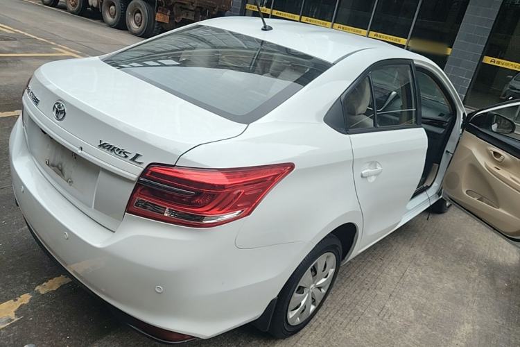 Used Toyota YARiS L Zhi Xiang 2019 1.5E CVT Dynamic Edition China VI compliant Rear Right 45 Deg
