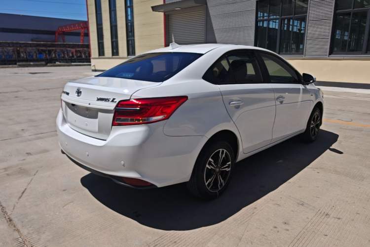 Used Toyota YARiS L Zhi Xiang 2019 1.5E CVT Dynamic Edition China VI compliant Rear Right 45 Deg