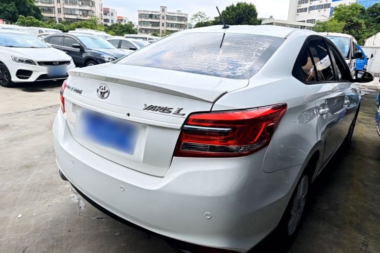 Used Toyota YARiS L Zhi Xiang 2019 1.5E CVT Dynamic Edition China VI compliant Rear Right 45 Deg