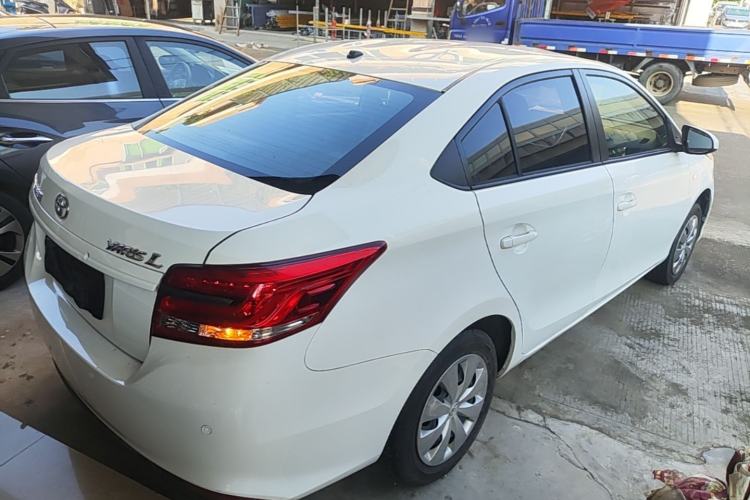Used Toyota YARiS L Zhi Xiang 2019 1.5E CVT Dynamic Edition China VI compliant Rear Right 45 Deg