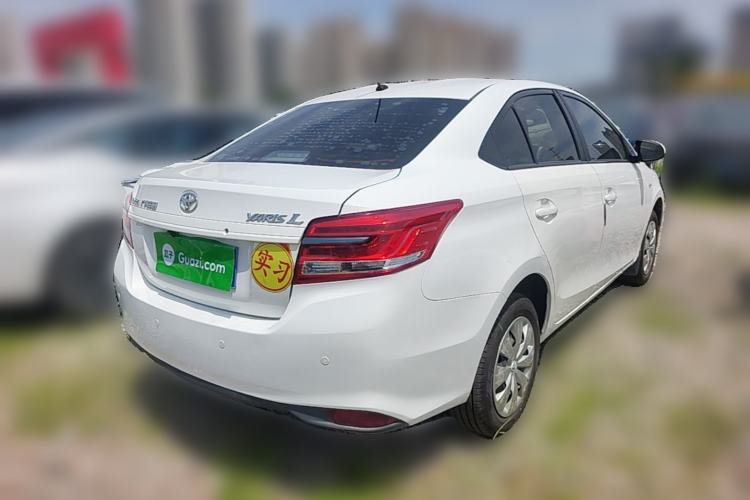 Used Toyota YARiS L Zhi Xiang 2019 1.5E CVT Dynamic Edition China VI compliant Rear Right 45 Deg