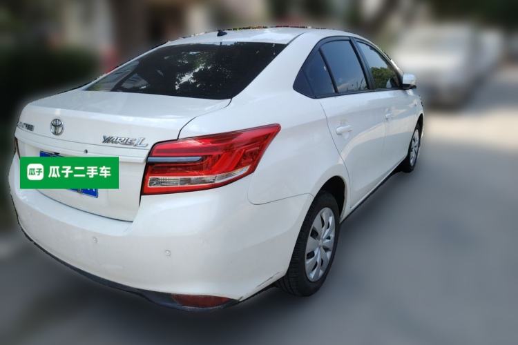 Used Toyota YARiS L Zhi Xiang 2019 1.5E CVT Dynamic Edition China VI compliant Rear Right 45 Deg