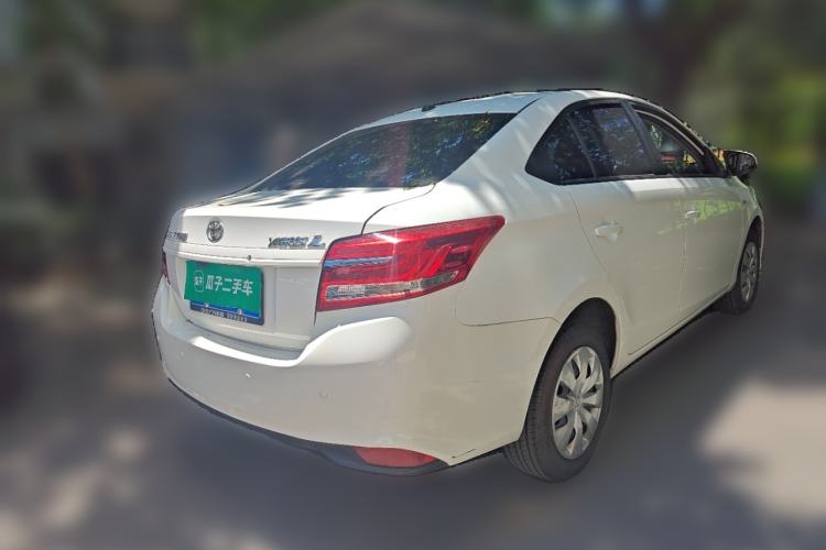 Used Toyota YARiS L Zhi Xiang 2019 1.5E CVT Dynamic Edition China VI compliant Rear Right 45 Deg