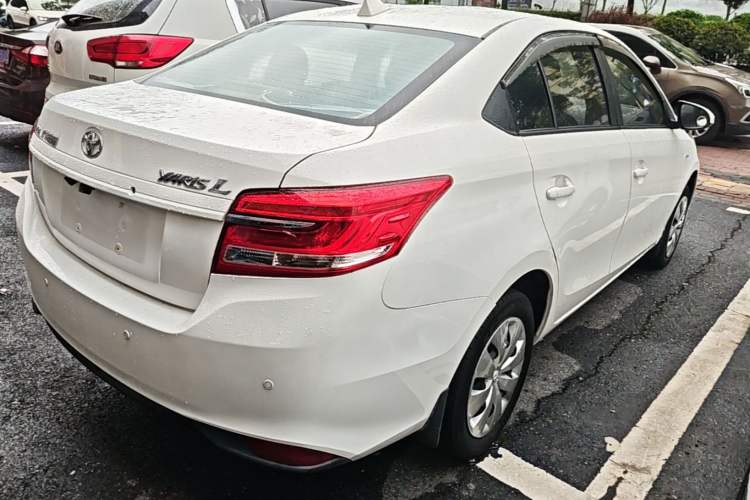Used Toyota YARiS L Zhi Xiang 2019 1.5E CVT Dynamic Edition China VI compliant Rear Right 45 Deg