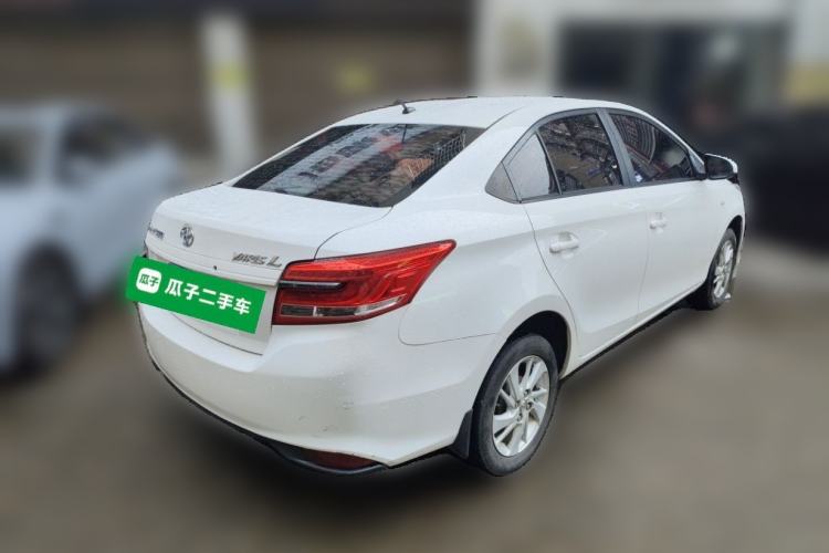 Used Toyota YARiS L Zhi Xiang 2019 1.5E CVT Dynamic Edition China VI compliant Rear Right 45 Deg