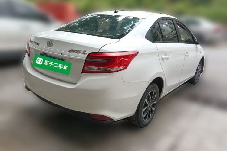 Used Toyota YARiS L Zhi Xiang 2019 1.5E CVT Dynamic Edition China VI compliant Rear Right 45 Deg