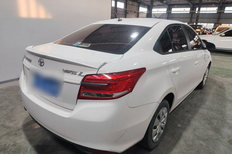 Used Toyota YARiS L Zhi Xiang 2019 1.5E CVT Dynamic Edition China VI compliant Rear Right 45 Deg