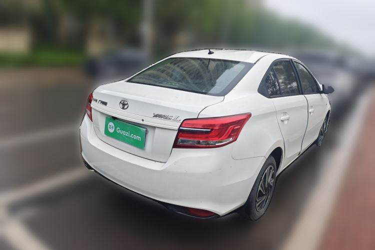 Used Toyota YARiS L Zhi Xiang 2019 1.5E CVT Dynamic Edition China VI compliant Rear Right 45 Deg